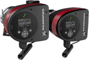 Grundfos Umwälzdoppelpumpe MAGNA3 D 32-100, G 2, 180mm, PN 10, 230 V, Schwarz - Bild 1