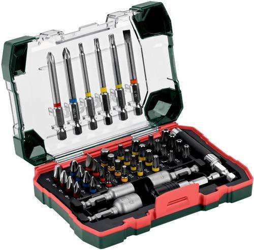 Metabo Bit-Set 43-teilig mit Bits, Stecknüssen und Bithaltern in Multicolor - Bild 1