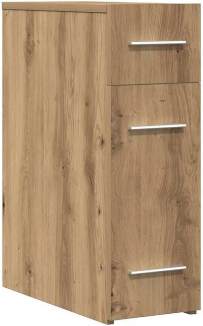 vidaXL Apothekerschrank Eiche in Braun, B/T/H: 20 x 45,5 x 60 cm - Bild 1