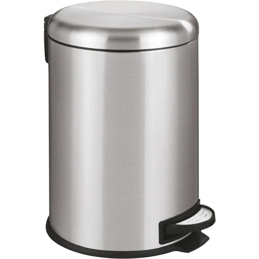 Wenko Tretmülleimer Leman Easy Close, 20 l, Edelstahl und Kunststoff, beige/silver - Bild 2