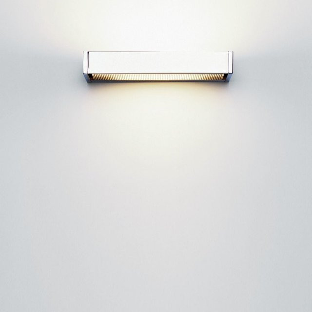 Serien Lighting SML Wall M Wandleuchte in Chrom mit Glas und Satinee-Effekt - Bild 1