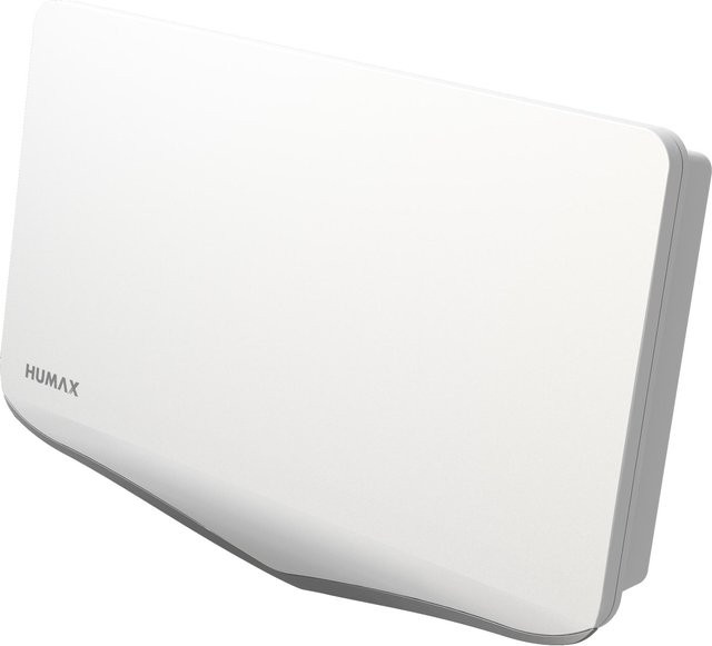 Humax Flat H40D2 Twin Flachantenne in Hellgrau - Bild 1