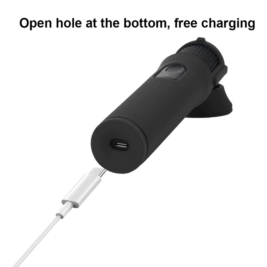 Silikon Schutzhülle für JBL PartyBox Drahtlose Mikrofone in Schwarz als Anti-Roll Mikrofon Ständer und Zubehör - Bild 4
