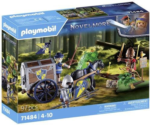 Playmobil Novelmore Überfall auf Transportwagen 71484 mit Rittern und Drachen - Bild 1