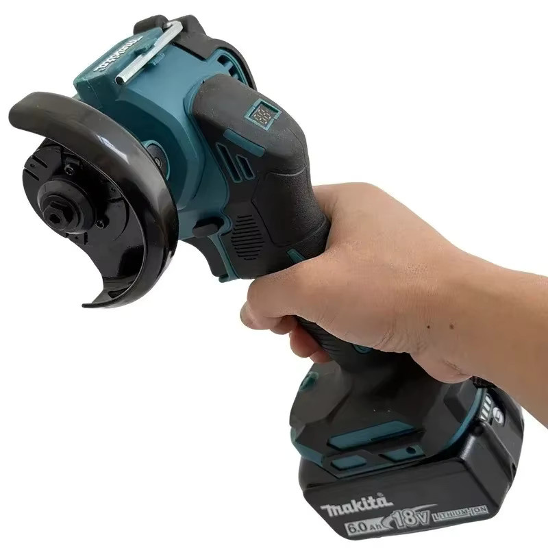 Makita LXT Akku-Winkelschleifer 4-Zoll für Metall, PVC und Holz in Petrol - Bild 3