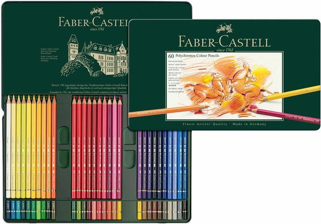 Faber Castell Polychromos Farbstifte für Professionals im Metalletui - Bild 1