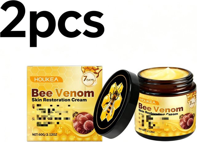 Hoegoa Bienengift Hautregenerationscreme, 60g x 2, Empfindliche Haut - Bild 1