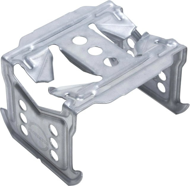 Protektor Kreuzverbinder 100 Stück für Deckenprofil CD 60/27 aus verzinktem Stahl in Silber - Bild 1