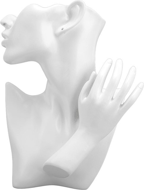 Schmuckhalter Hand von Neoglint in Weiß zur Präsentation von Armbändern, Ringen, Ohrringen und Halsketten - Bild 1
