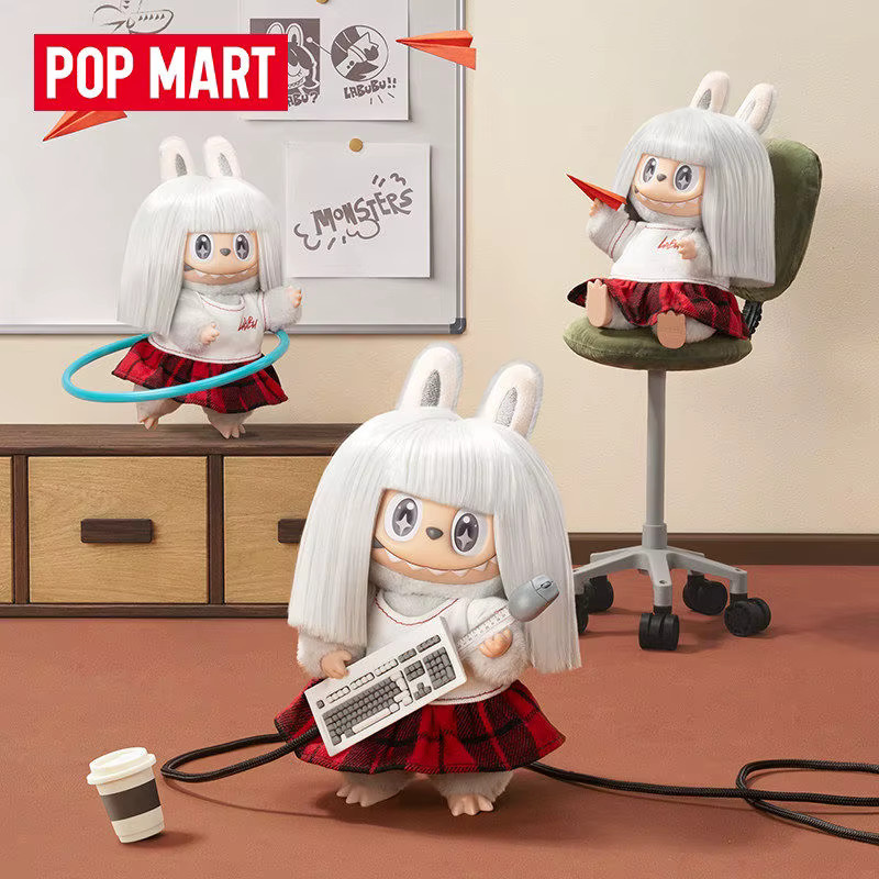 POP MART THE MONSTERS Labubu Friseursalon-Serie, Vinyl-Plüsch-Anhänger, Blind Box - Bild 3