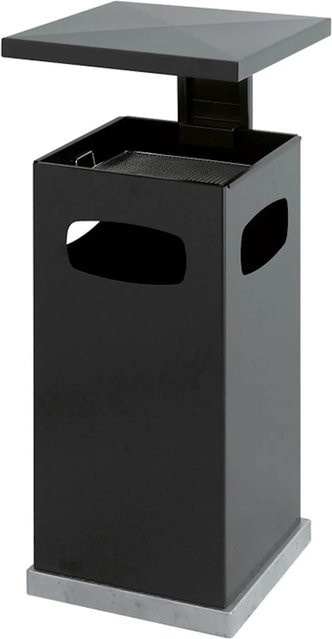 PROREGAL Metall Kombischrank mit abnehmbarem Dach in Anthrazit, H x B x T: 91 x 39,5 x 39,5 cm - Bild 1