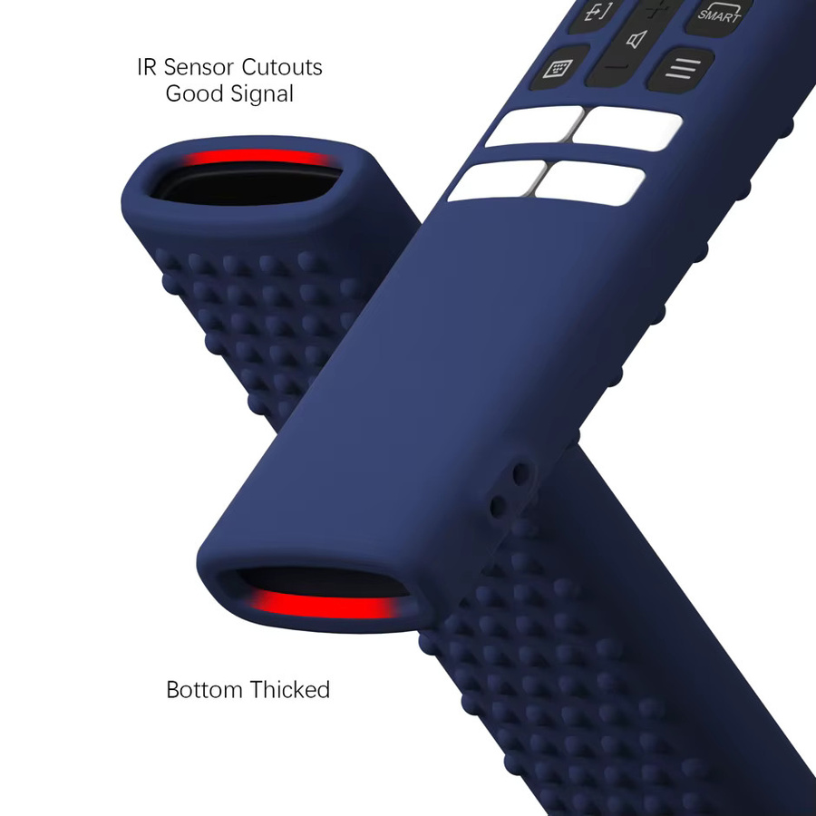 Silikon-Schutzhülle für die Philips Fernbedienung 2BFQX-RC860GRC860G in Blau - Bild 2