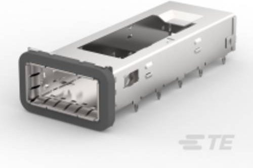 TE Connectivity zQSFP+/QSFP28 Transceiver 2170752-7 in Silber - Bild 1