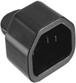 Bulgin 14228 Kaltgeräte-Steckverbinder Box in Schwarz - Bild 1