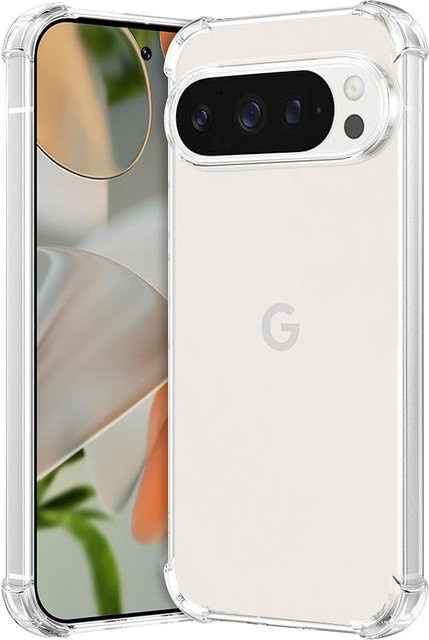 Techsuit Stoßfeste Hülle für Google Pixel 9 Pro in Transparent - Bild 1