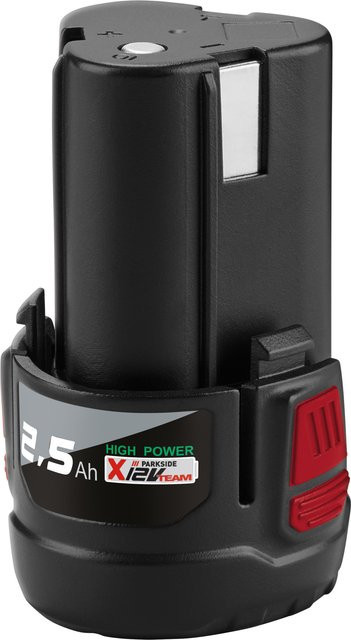 PARKSIDE PERFORMANCE Akku PAPK 12 2.5 B1 12 V / 2,5 Ah in Schwarz mit Cellbalancing - Bild 1