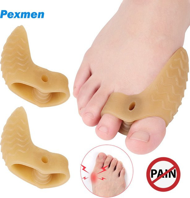 Pexmen Bunion Corrector Zehenspreizer, 2 Stück, Unisex - Bild 1