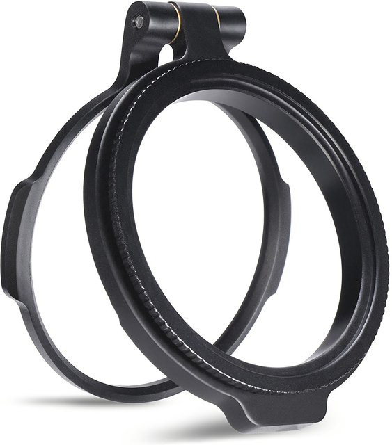 Lightpro ND-Filter Schnellwechsel-Flip-Halterungsring RFS Objektivfilter-Schaltbügel für Sony Canon Nikon DSLR-Kameras in Schwarz - Bild 1