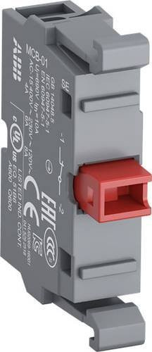ABB MCB-01G Kontaktmodul 1 Öffner in Grau - Bild 1