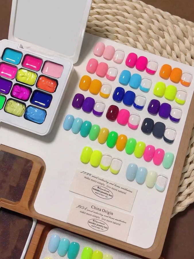 SJP Nagellack, Gel, Glänzend, 12 Farben - Bild 3
