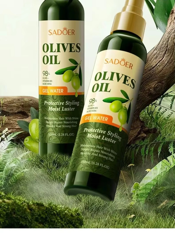 SADOER Haarstyling-Wachsgel mit Olivenöl, 150 ml, Unisex - Bild 7