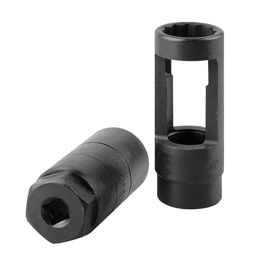 Podofo 10-teiliges Sauerstoff-Lambda-Sensor-Schraubenschlüssel-Set zum Ein- und Ausbau von Sauerstoffsensoren und Öldruckgebern - Bild 5