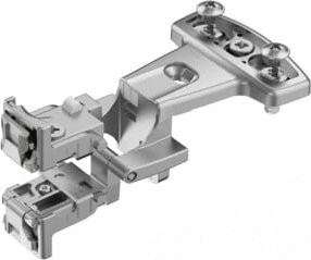 Hettich Eingelenk-Topfscharnier Selekta Pro 2000 180 Grad Clip On Concealed Cup in Silber vernickelt - Bild 1