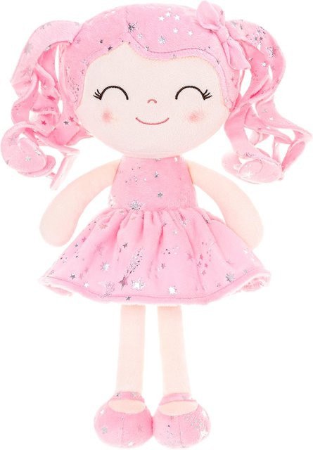 Kidsly Plüschpuppen Lockiges Haar Sternenhimmel-Serie, Rosa, ab 0 Jahre - Bild 1