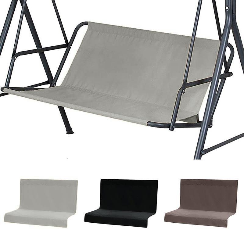 Sasky Ersatzbezug für Schaukelsitze aus wasserdichtem 600D Oxford-Gewebe, UV-beständig, Schwarz, B/T/H: 85 x 48 x 48 cm - Bild 6