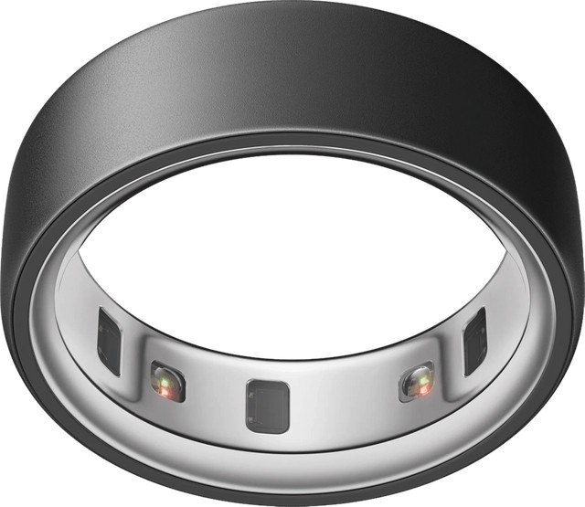 Oura Ring 4 Smart Ring in Grau mit Schlaf-Tracking und Wasserfestigkeit für Unisex, Größe 4 - Bild 1