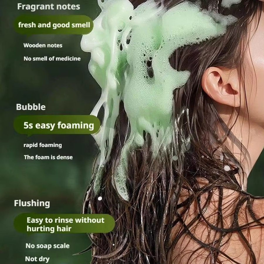 Usman Shampoo-Seife, 120g, Unisex - Bild 3