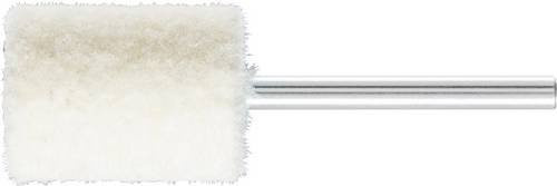 PFERD Filzpolierstifte Zylinderform mit Stirnbohrung, mittelhart, weiß, Durchmesser: 15 mm, Länge: 20 mm, Schaft-Durchmesser: 3 mm, 10 Stück - Bild 1