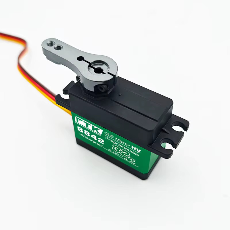 PTK RC Steering Servo, 45KG High Torque, Edelstahlgetriebe, wasserdicht - Bild 1