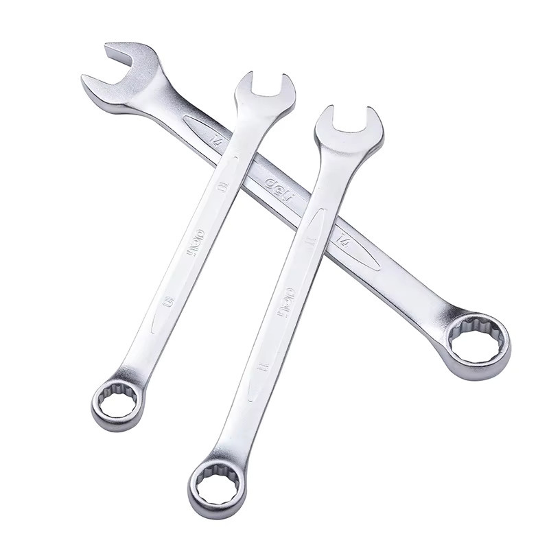 Deli Ratschen-Kombinationsschlüssel-Set in Silber für schnelle mechanische Reparaturen und Autoreparaturen - Bild 3