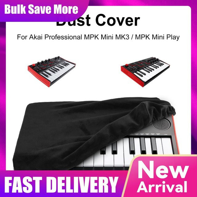 Akai Professional Staubschutzhülle für MPK Mini MK3 und MPK Mini Play in Schwarz - Bild 1