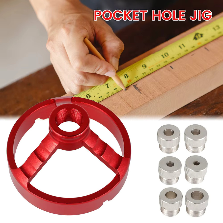 Toorise Vertikaler Bohrer Guide mit Leuchte für Holzbearbeitung, Rot, 5-10mm - Bild 2