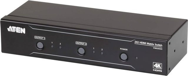 ATEN VanCryst VM0202H 4K UHD HDMI Matrix-Switch 2x2 in Schwarz - Bild 1