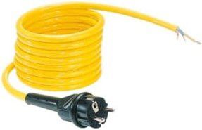 Gifas Electric Anschlussleitung Proflex H07 3x1,5qmm in Gelb und Schwarz, Länge: 5 m - Bild 1
