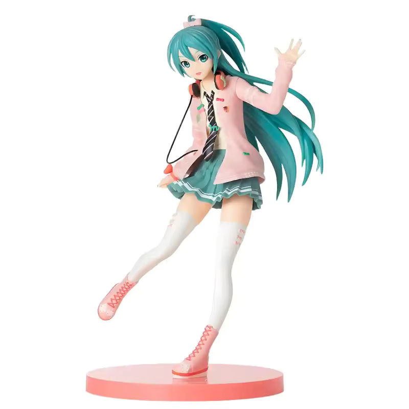 Sega Hatsune Miku DIVA Anime Actionfigur aus Kunststoff, mehrfarbig - Bild 2