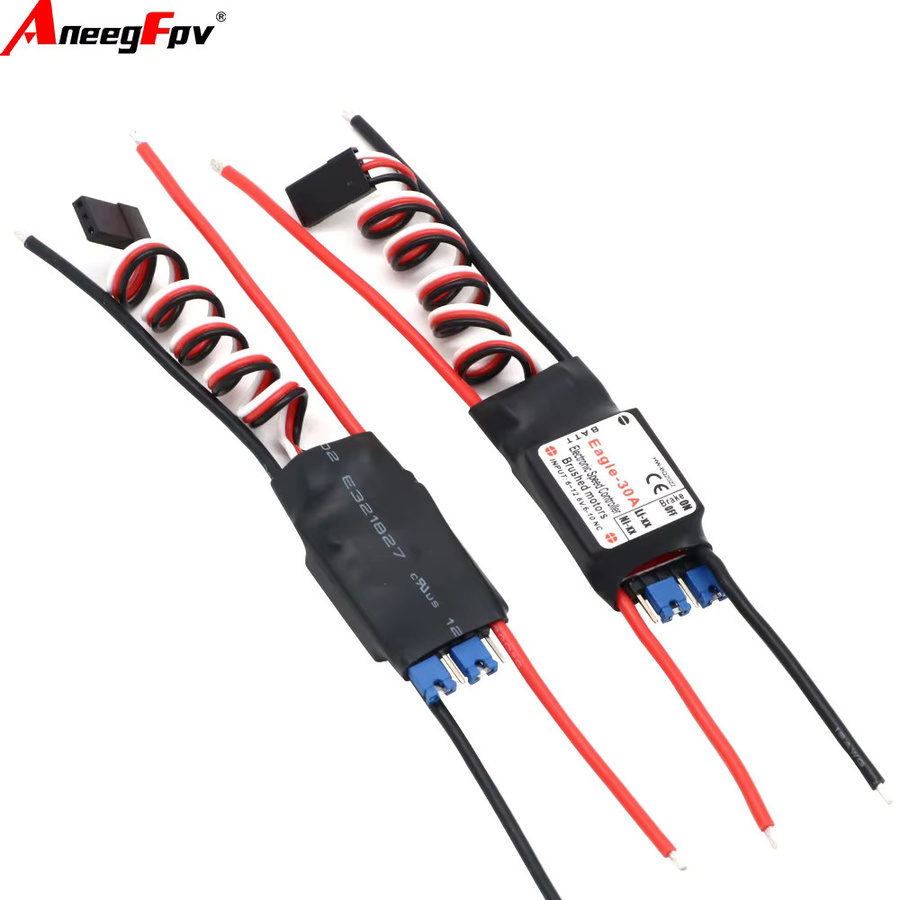 Aneegfpv RC Brushed ESC Speed Controller, für Flugzeug Modell Spielzeug - Bild 1