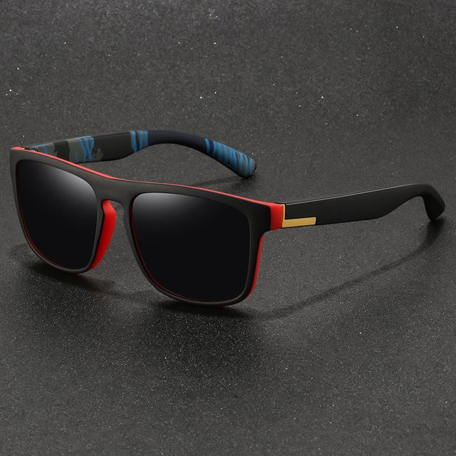 WSZ Sonnenbrille, square, Unisex, Vollrand, Kunststoff, schwarz - Bild 1