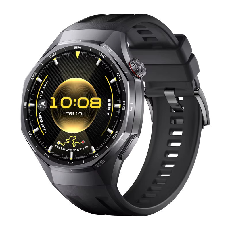 jansin Uhrenarmband Silikon, Schwarz, Huawei GT 6 Pro, Unisex - Bild 2