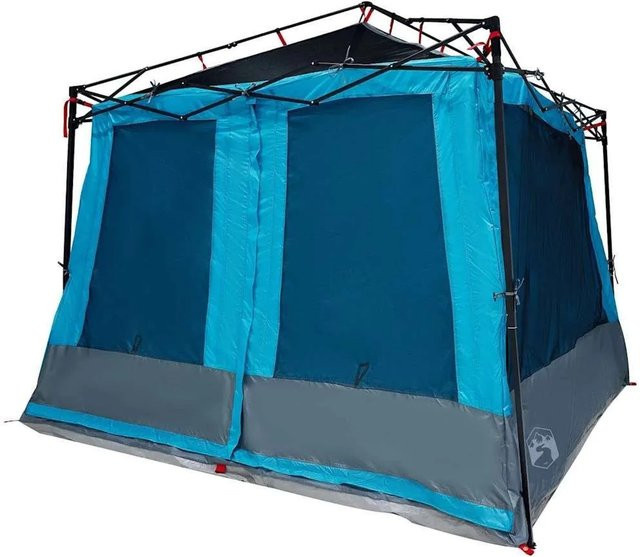 vidaXL Innenzelt mit Dach und Speicher in Blau, Maße B/T/H: 291 x 291 x 240 cm, Material Taft - Bild 1