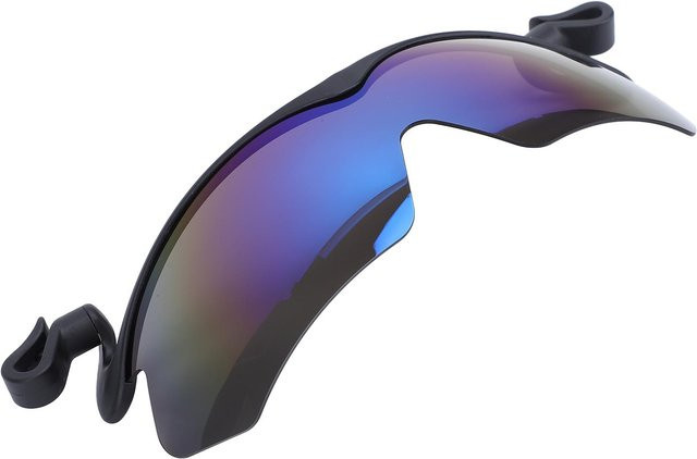 ZuiyouSports Clip-Sonnenbrille, Sport-Sonnenbrille, Vollrand, Schwarz, Kunststoff, polarisiert - Bild 1