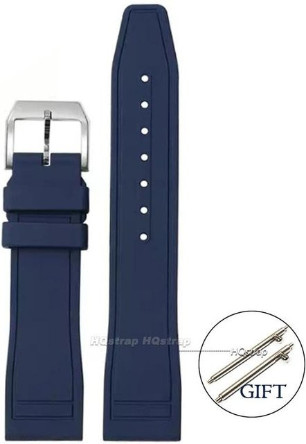 HQstrap Uhrenarmband Silikon, Blau, Unisex - Bild 1