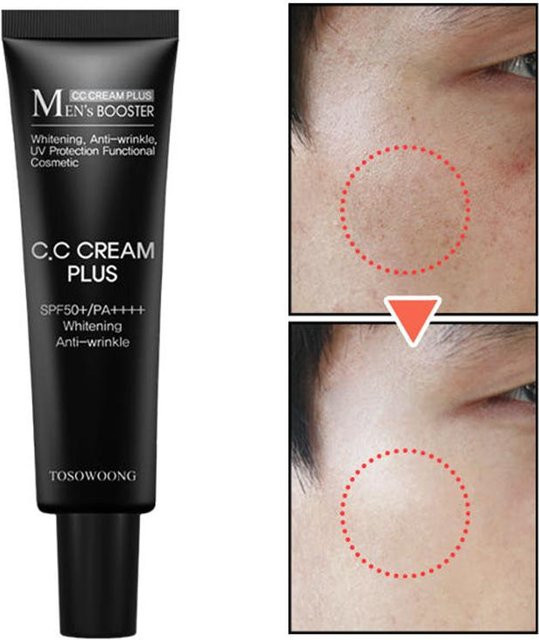 TOSOWOONG Herren Booster CC Cream, Black, 30 ml - Bild 1