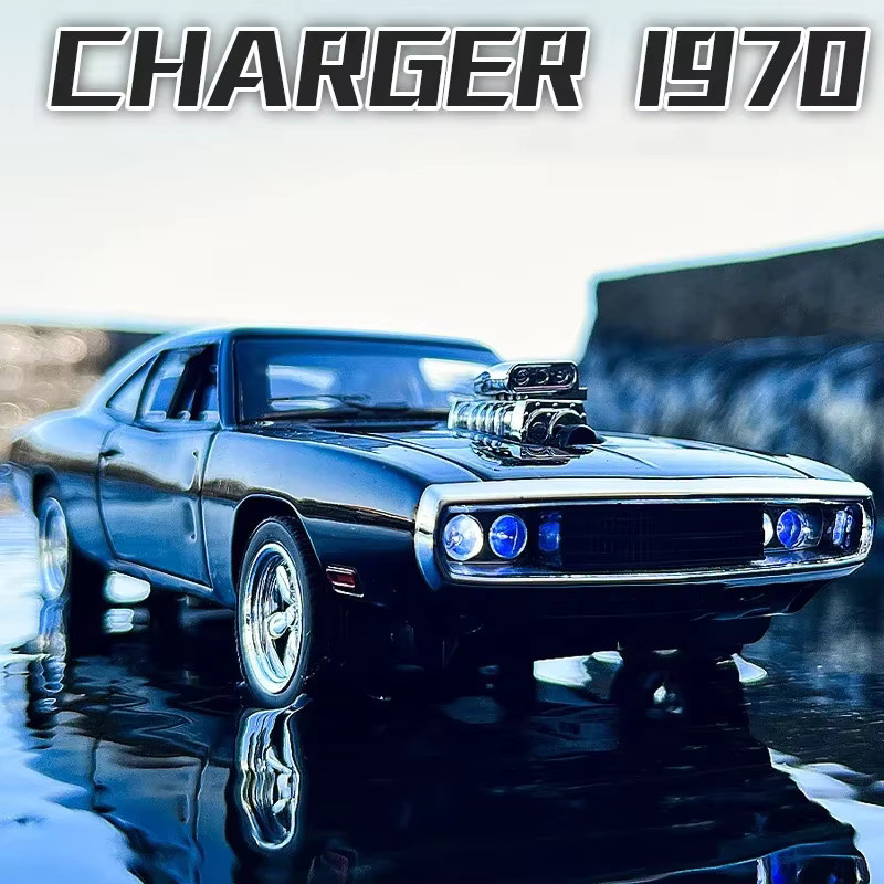 WELLY Dodge Challenger Ladegerät, Automodell, 1:32, Metall - Bild 2