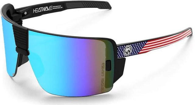 Heat Wave Super Six Sportsonnenbrille, Kunststoff, Vollrand, rechteckig, Herren, multicolour - Bild 1