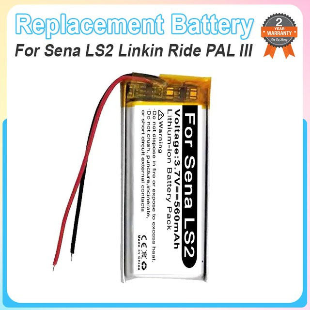 Sena Ersatz-Headset-Akku für LS2 Linkin Ride PAL III - Bild 1