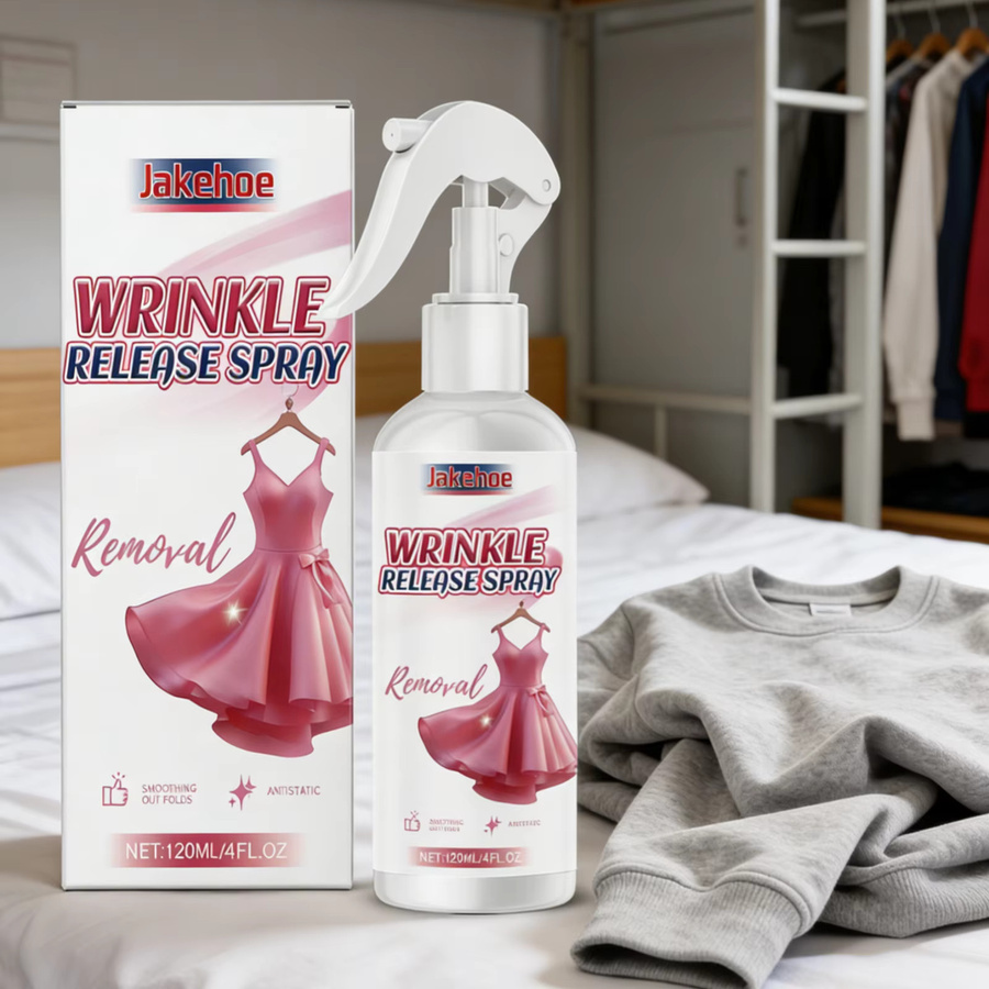 Jakehoe Faltenentferner-Spray für Kleidung in Weiß, 120ml - Bild 5